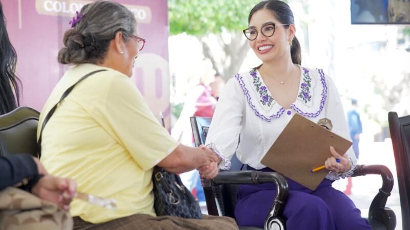 Geraldine Ponce impulsa más apoyos para las madres solteras en Tepic