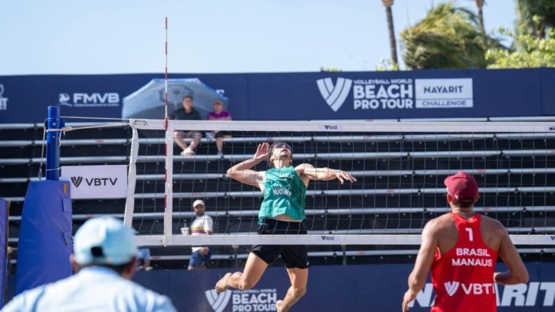 Dupla mexicana avanza en el Nayarit Challenge del Beach Pro Tour