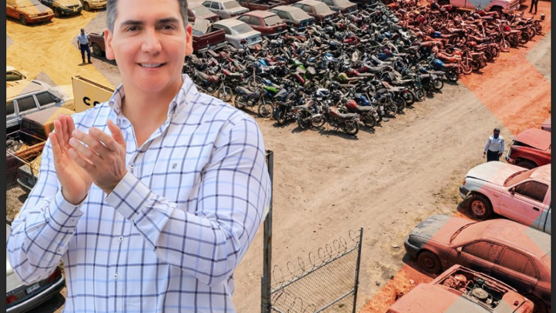 Héctor Santana proyecta Corralón Municipal para disminuir gastos en arrastre y resguardo