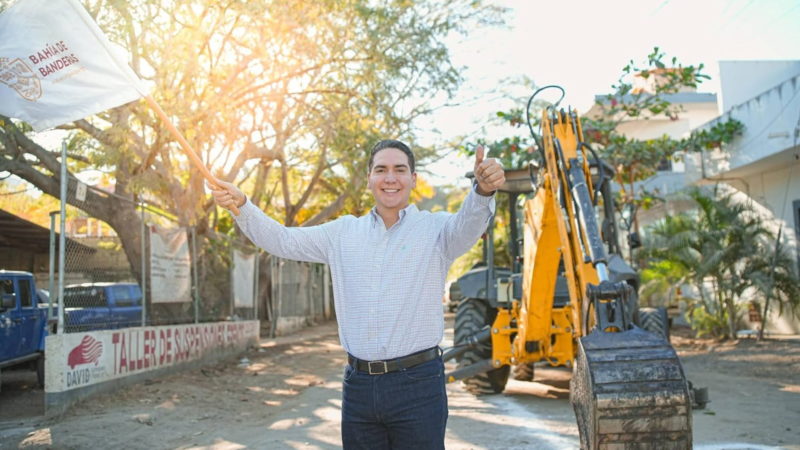 Héctor Santana impulsa una de las obras más importantes para La Cruz de Huanacaxtle