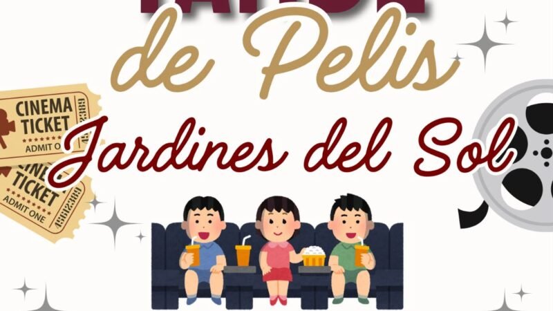Gobierno de Bahía de Banderas invita a disfrutar de una “Tarde de Pelis” en Jardines del Sol