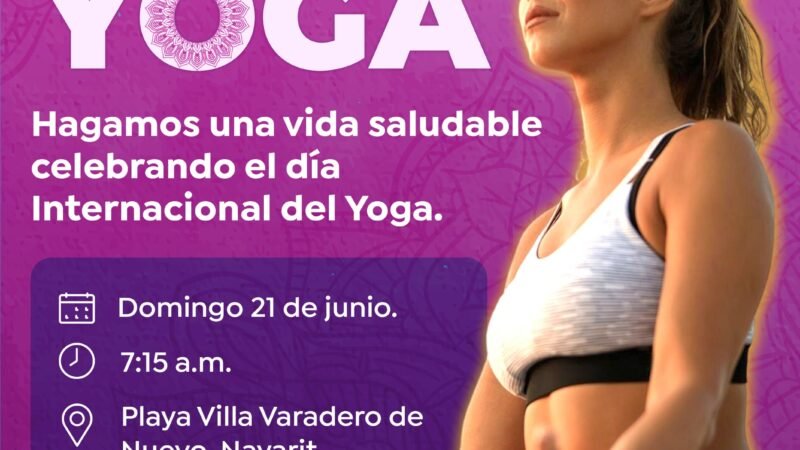 Gobierno de Bahía de Banderas invita a conmemorar el Día Internacional del Yoga con sesión en la playa
