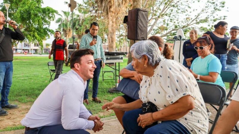 Israel Santillán fortalece el diálogo ciudadano con vecinos de Valle Dorado