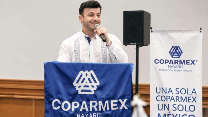 Israel Santillán fortalece la alianza con el sector productivo en encuentro empresarial de COPARMEX